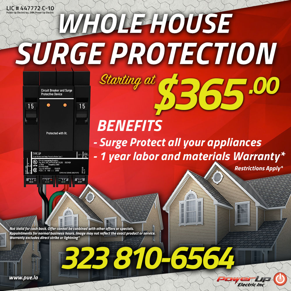 We preach UPS, how many have a Whole House Surge Protector, : r